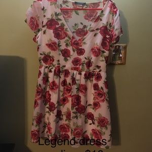 Legend rose dress